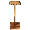 Fishing Rod Holders for 16 Fishing Poles, 360° Rotating Wood Fishing Rods Rack for Garage Organization and Storage, Floor Stand Space-Saving Equipment