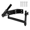 Lawn Mower Blade Sharpener, 15° - 45° Adjustable Lawnmower Blade Sharpening Tool with 4 Adapter Pins, Ball Bearing Design & 25mm Enlarged Handle