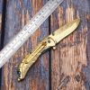 Premium Golden Dragon Pocket Knife, Multi-Functional Glass Breaker, US Market Ready