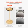 Fishing Rod Holders for 16 Fishing Poles, Wood Round Fishing Rods Rack for Garage Organization and Storage, Floor Stand Space-Saving Equipment
