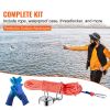 Magnet Fishing Kit, 1200lbs 2.95inch Diameter Double Sided Fishing Magnets, Strong Neodymium Magnet with Heavy Duty 65FT Rope, Grappling Hook