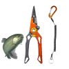Multi-Functional Lure Pliers for Fish Handling Hook Removal Ring Opening