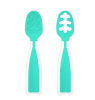 2Pcs Baby Spoons, Feeding Littles, Silicone Pre-Spoon for Kids
