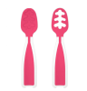 2Pcs Baby Spoons, Feeding Littles, Silicone Pre-Spoon for Kids