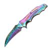 Curved Pattern Blade Knife, Ergonomic Grip, Ideal For Collection & Daily Carry