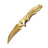 Curved Pattern Blade Knife, Ergonomic Grip, Ideal For Collection & Daily Carry