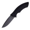Portable Drop-Point Knife, Black/Green, 21.5cm Total Length - Ideal for Camping & Everyday Carry