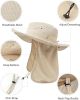 Oversize UV Fishing Sun Hat for Big Heads  Quick Dry Boonie Hats,Large Cooling Safari Hats with Strap