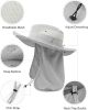 Oversize UV Fishing Sun Hat for Big Heads  Quick Dry Boonie Hats,Large Cooling Safari Hats with Strap