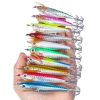 Bionic Faux Fishing Lures Set with metal Hook